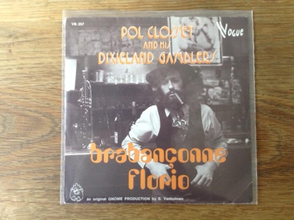 single pol closset and the dixieland gamblers, Cd's en Dvd's, Ophalen of Verzenden, 7 inch, Jazz en Blues, Single