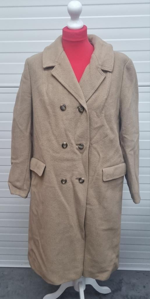 Camel coat unisex, Kleding | Dames, Jassen | Winter, Ophalen of Verzenden