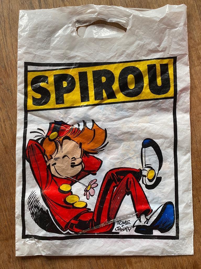 Spirou Sammy sachet plastique publicitaire Collector !, Envoi, Utilisé, Emballage