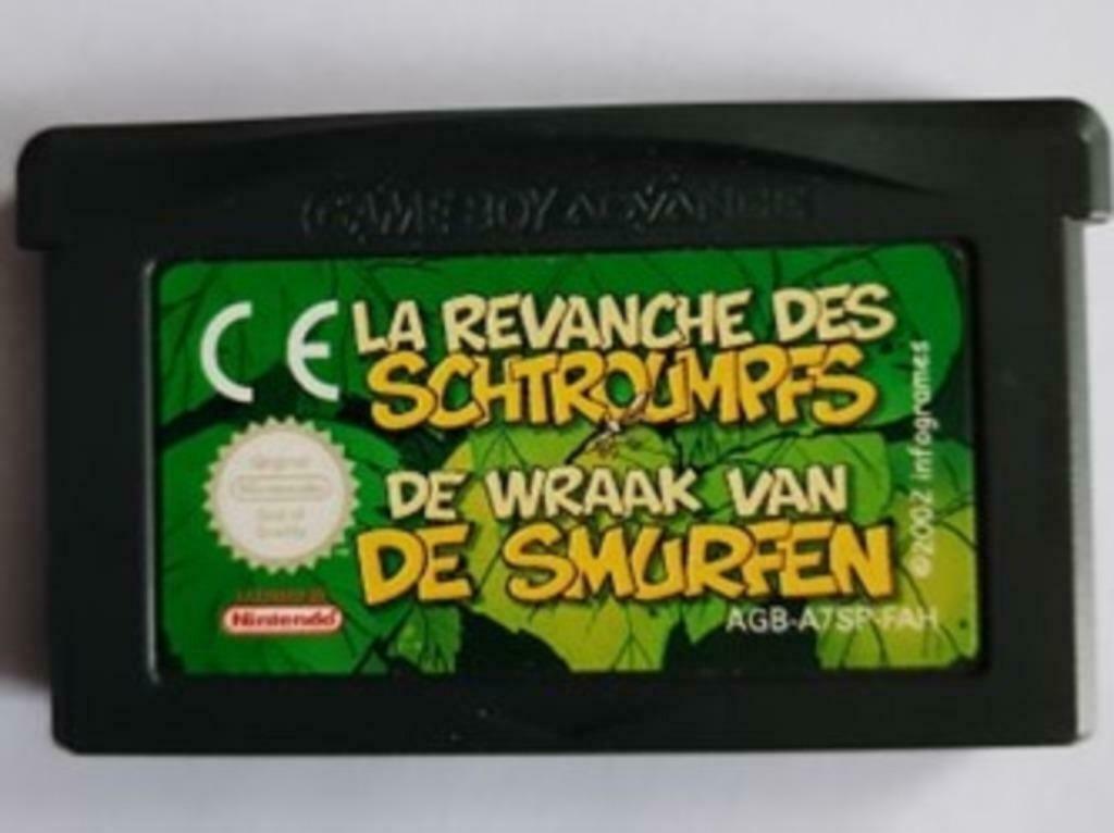 Jeu "Nintendo Advance "La Revanche des Schtroumpfs, Enlèvement ou Envoi, 1 joueur, À partir de 7 ans, Aventure et Action