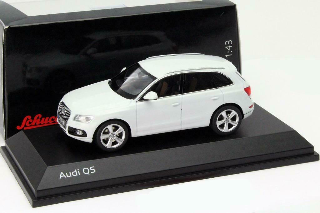 1:43 Schuco 450756000 Audi Q5 PA 8R 2008-2016 SUV wit, Ophalen of Verzenden, Zo goed als nieuw, Auto's