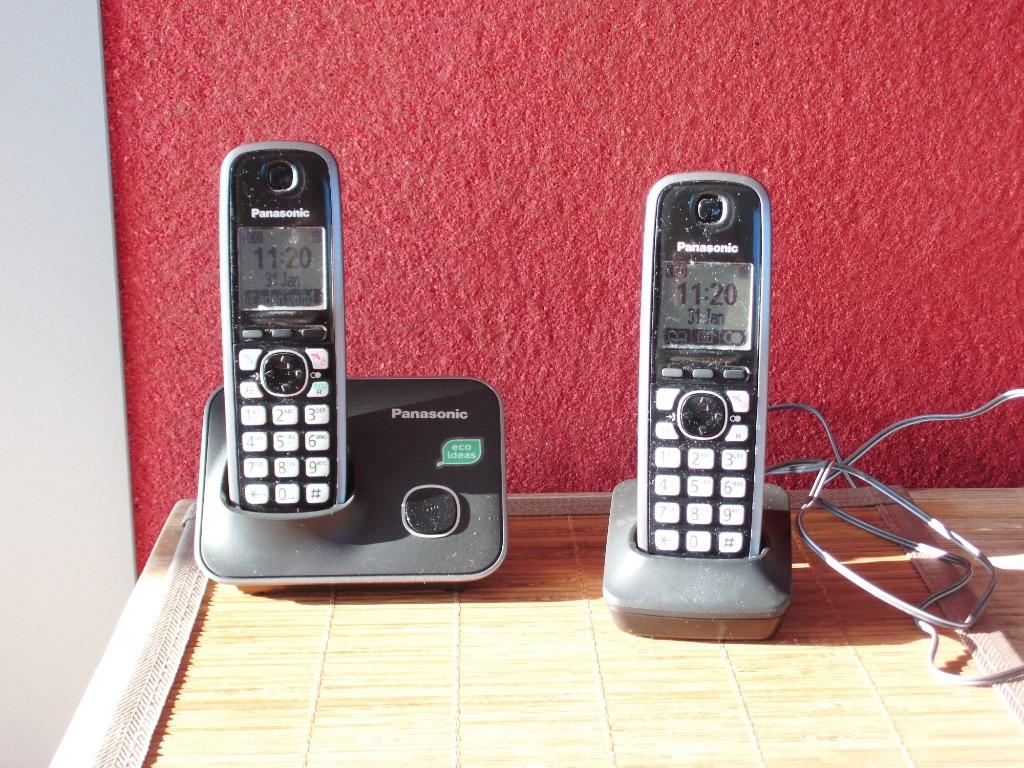 dubbele draadloze telefoon, Enlèvement, 2 combinés