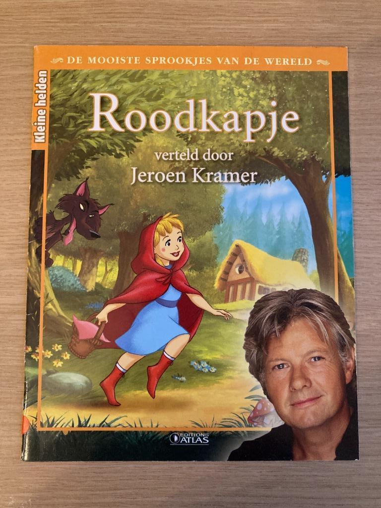 Roodkapje verteld door Jeroen Kramer - Editions Atlas, Boeken, Ophalen of Verzenden, Gelezen, Sprookjes