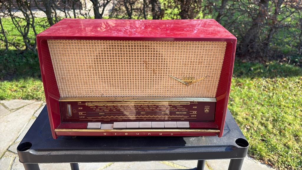 Vintage radio Grundig, Antiquités & Art, Enlèvement