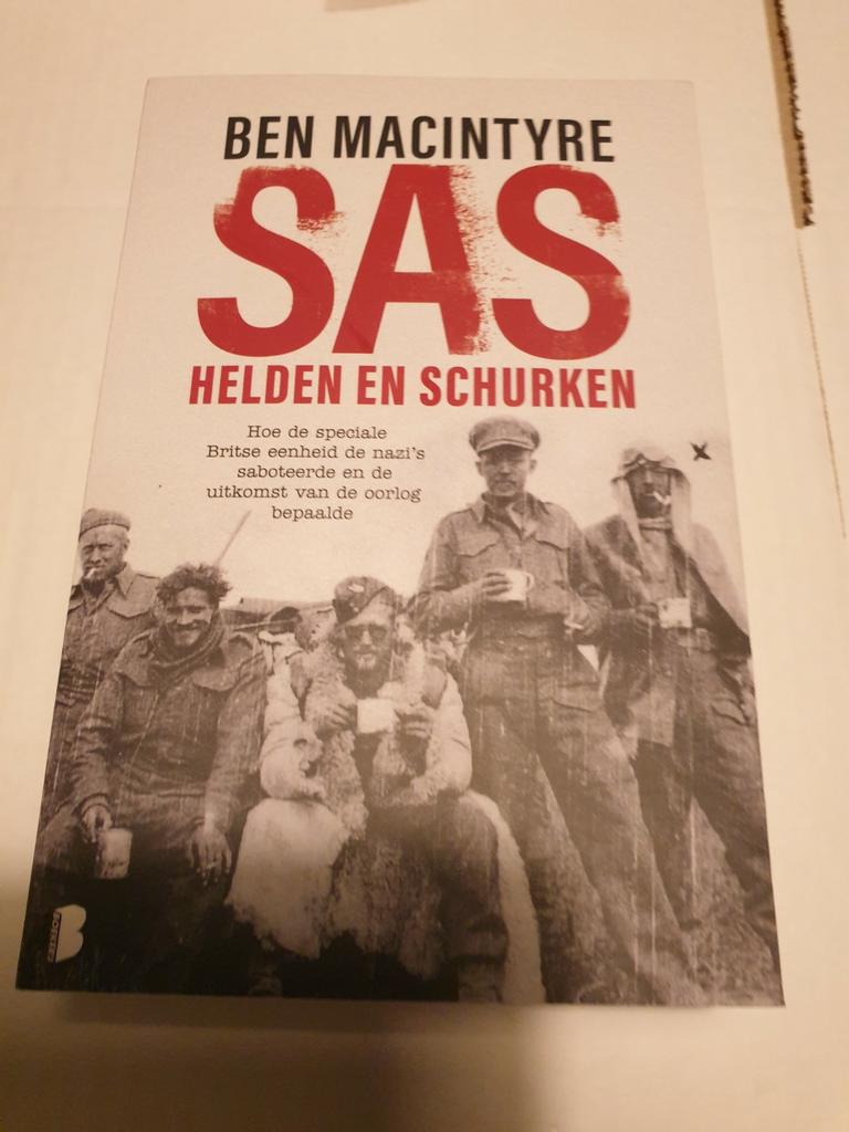 Ben Macintyre - SAS: helden en schurken, Livres, Livres Autre, Comme neuf, Enlèvement ou Envoi