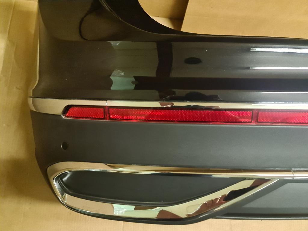 bumper tiguan 5NA achterbumper tiguan 6x pdc 2020-2024 LC9X, Gebruikt, Volkswagen, Ophalen of Verzenden, Achter