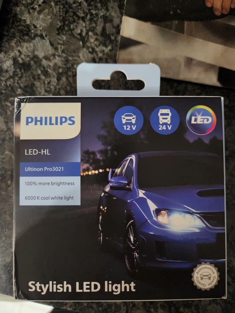 PHILIPS ULTINON PRO LED H7 NIEUW ONGEOPEND 6000K, Auto-onderdelen, Verlichting, Ophalen of Verzenden, Nieuw
