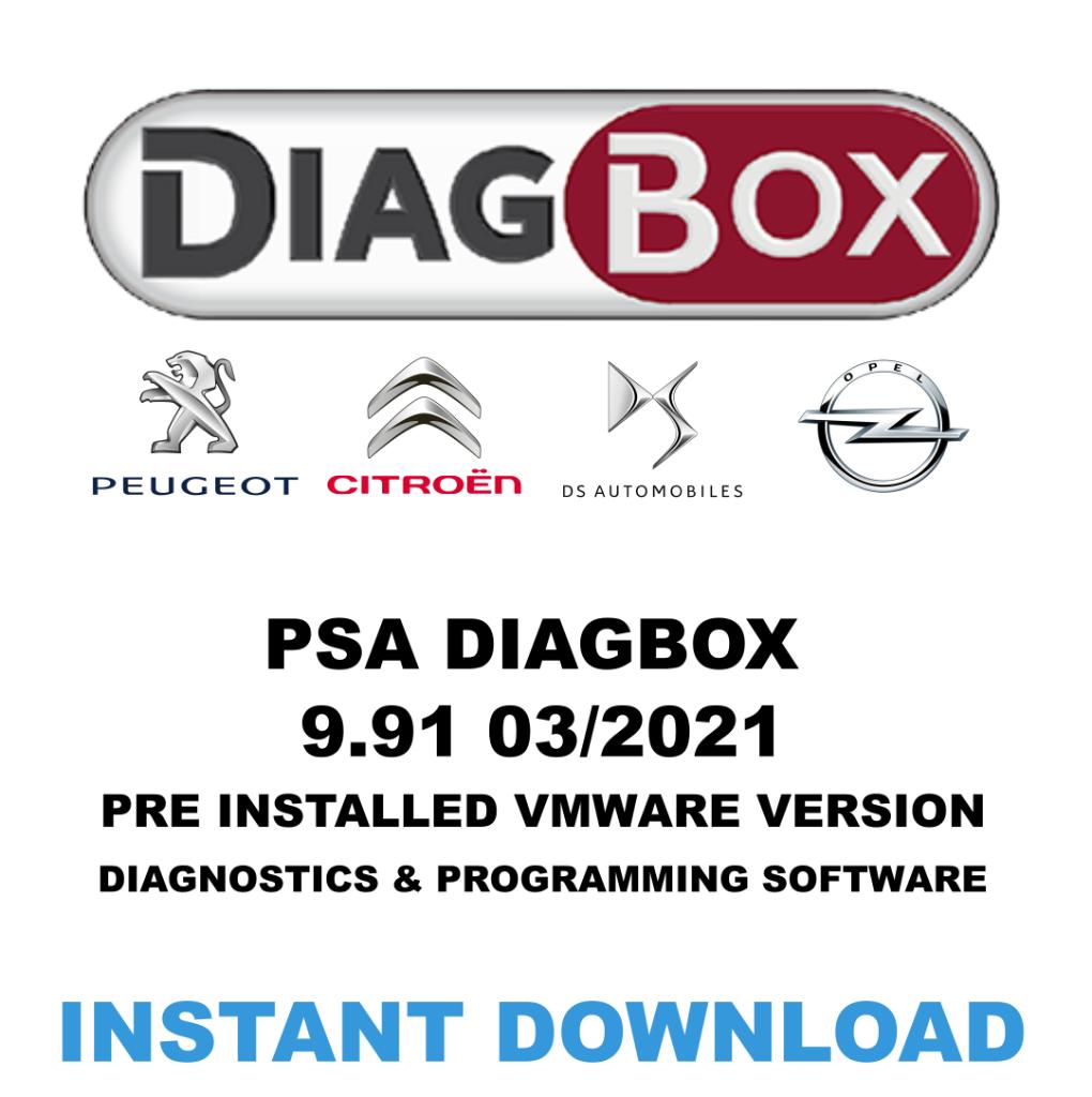 DIAGBOX 9.68/9.91/9.96 2030 pour LEXIA 3 |  DOWNLOAD LINK, Enlèvement ou Envoi