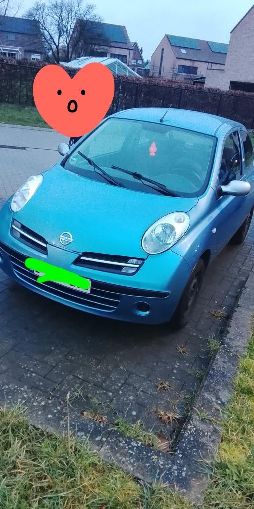 Nissan Micra 2005 – 1.2 Benzine – Ideale stadswagen, Auto's, Stof, Blauw, Micra, Handgeschakeld