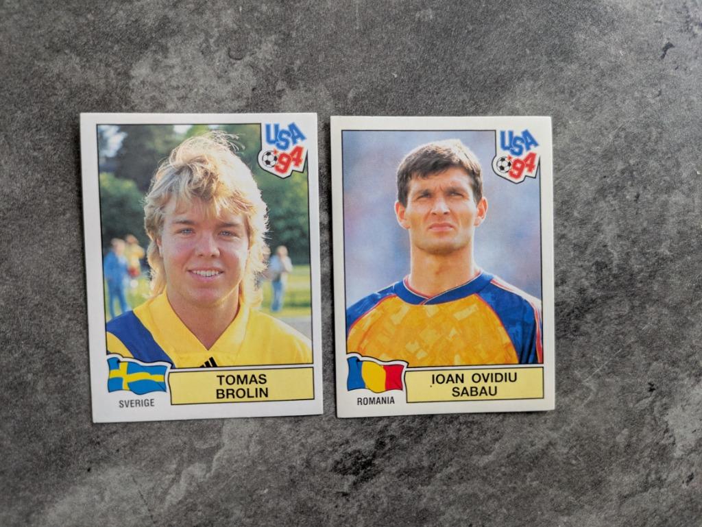 PANINI WORLD CUP USA 94 2X STICKERS 1994  NR 164 EN 82, Verzenden, Nieuw