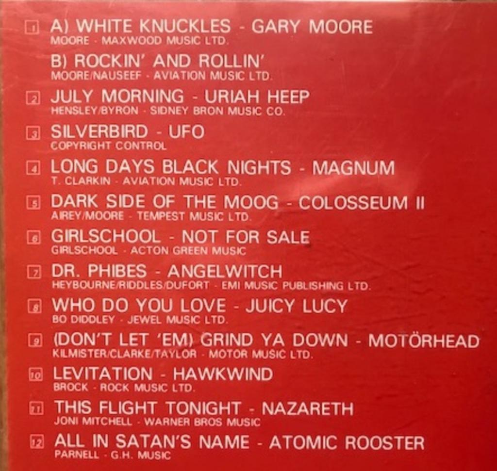 LOT 5 CD's DIVERSE ARTIESTEN METAL KOLLECTION EN HARD ROCK, Ophalen of Verzenden, Gebruikt