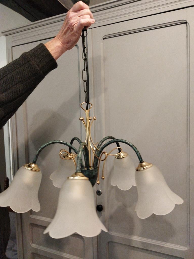 Lustre vintage., Antiquités & Art, Enlèvement
