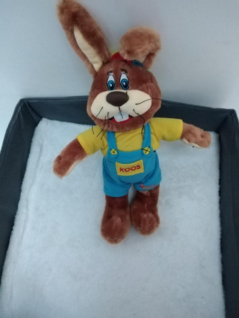 knuffel roompot konijn koos (doos 108), Ophalen of Verzenden, Konijn