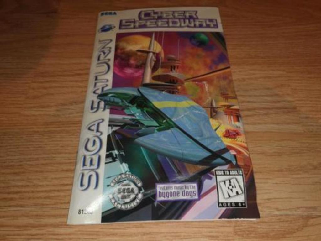 Cyber Speedway Manual Sega Saturn, Games en Spelcomputers, Verzenden, Gebruikt