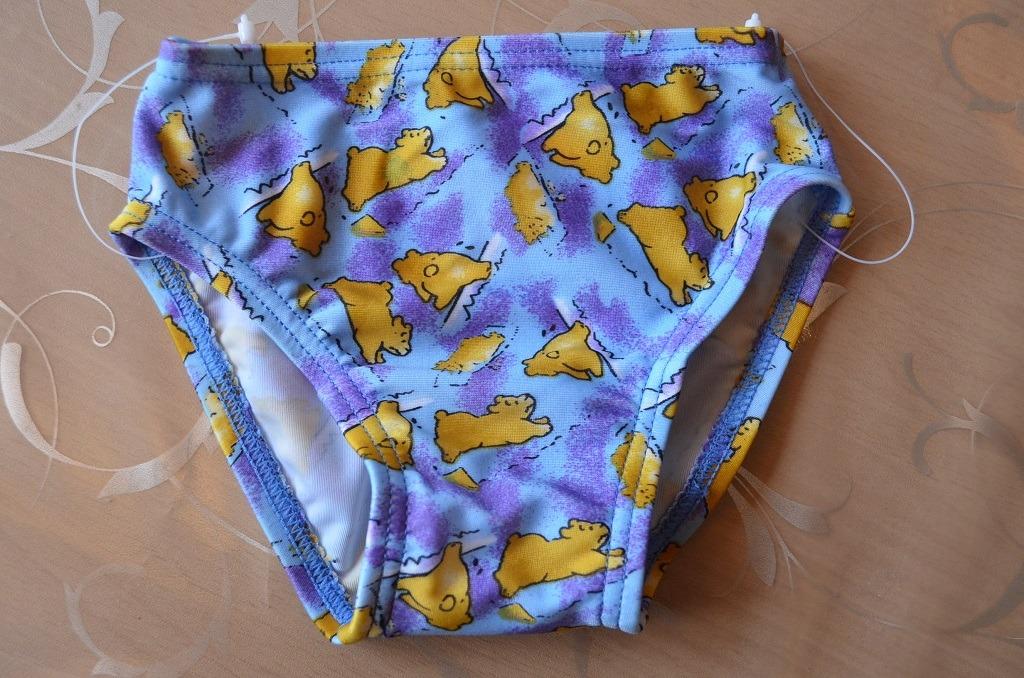 Zwembroek met beertjes 3m, Kinderen en Baby's, Babykleding | Baby-zwemkleding, Maat 62, Tex, Meisje, Nieuw