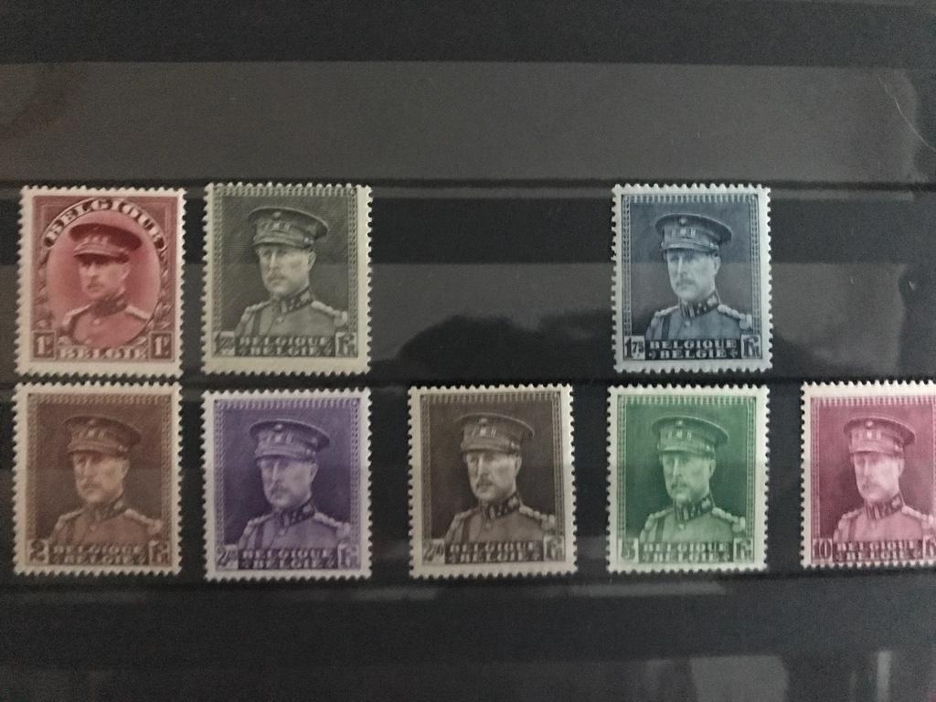 Belgique - 317/324 (sauf 319) - MNH - **, Enlèvement ou Envoi, Non oblitéré, Neuf