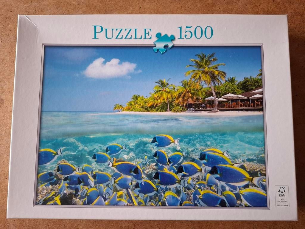 Innovakids puzzel  Malediven - 1500 stuks, Ophalen of Verzenden