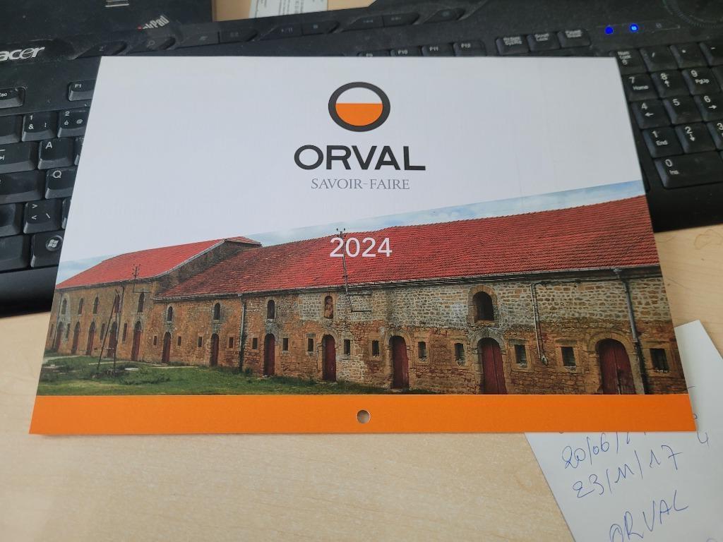 CALENDRIER orval 2015 2016 2017 18 19 21 22 23 ET 2024, Ophalen of Verzenden, Jaarkalender, Nieuw