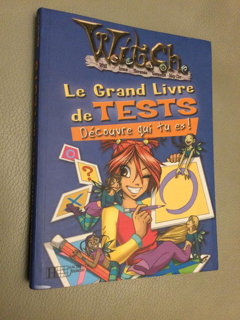 WITCH"LIVRE DE TESTS"HACHETTE JEUNESSE/DISNEY, Enlèvement ou Envoi, Hachette, Comme neuf, Non-fiction