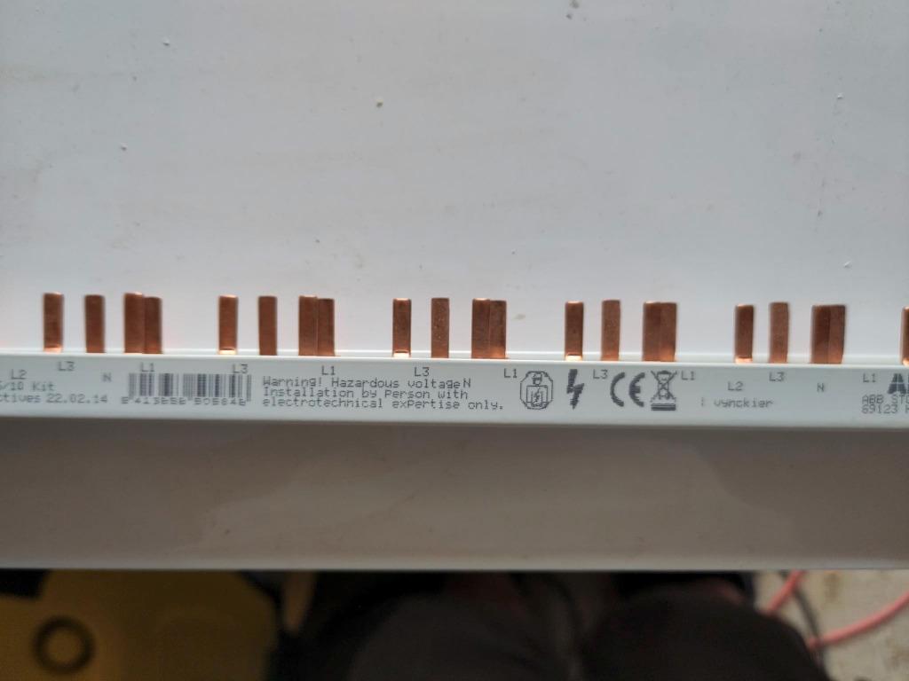 Kamgeleider unibis 3F+N (4P) 1M - 57MOD, Doe-het-zelf en Bouw, Elektriciteit en Kabels, Ophalen, Nieuw, Overige typen