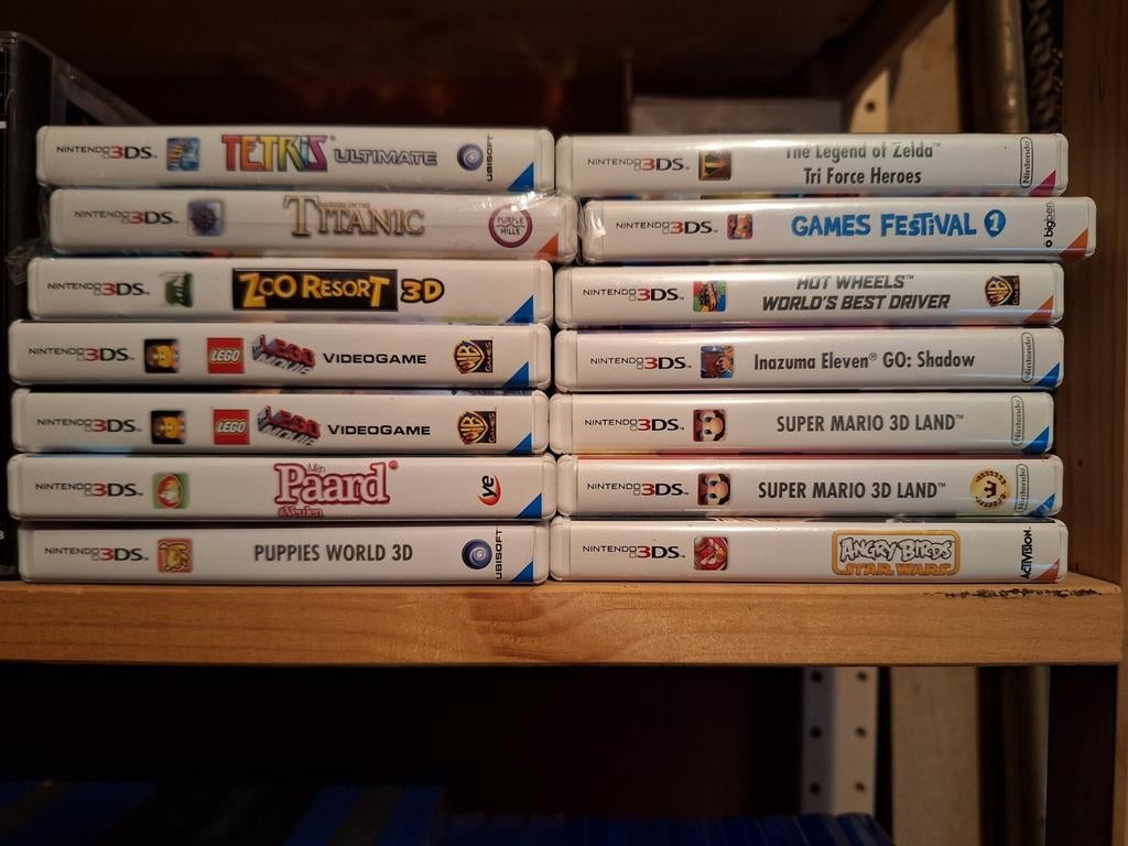 Nintendo 3DS + PS1 Games, Overflocomputers, Gebruikt, Overige genres, Ophalen of Verzenden