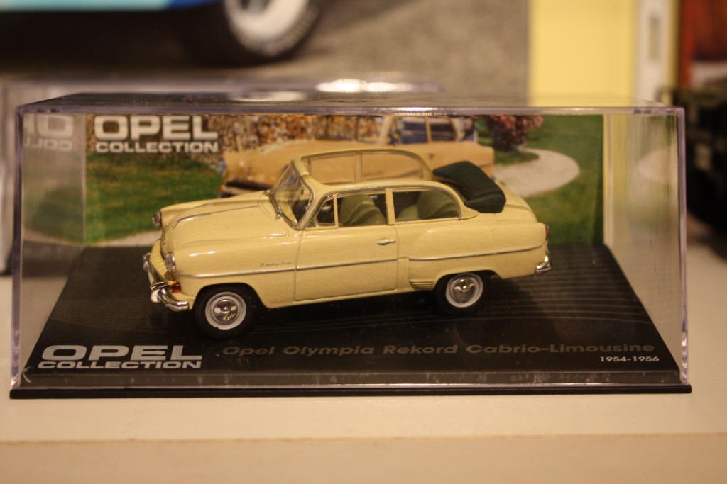 Opel Olympia Rekord Cabrio '54-'56 1/43, Ophalen of Verzenden, Nieuw, Auto's