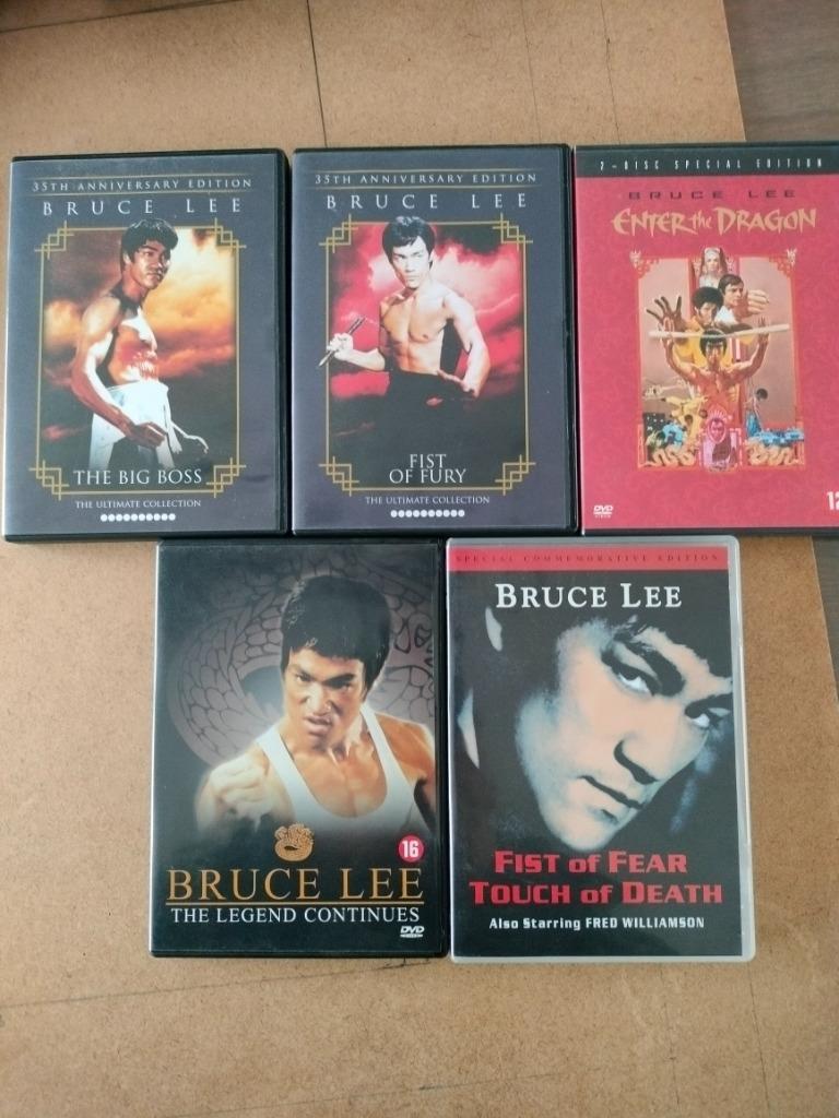 Bruce Lee martial arts filmpakket, Ophalen, Zo goed als nieuw, Martial Arts