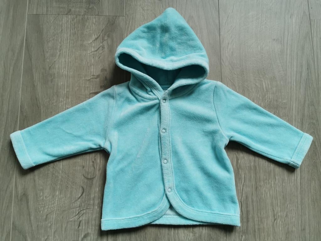 Vestje blauw P'tit Filou - maat 62, Kinderen en Baby's, Babykleding | Maat 62, Filou & Friends, Ophalen of Verzenden, Zo goed als nieuw