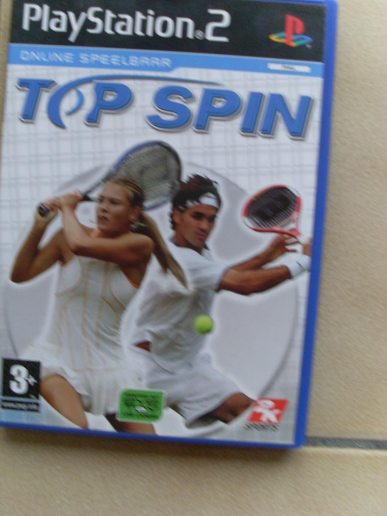 Video game Topspin Playstation 2, Enlèvement ou Envoi, Utilisé, 3 joueurs ou plus, À partir de 7 ans