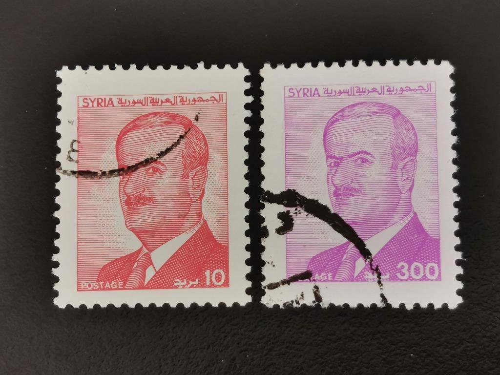 Syrie 1986 - president Hafiz al-Assad, Ophalen of Verzenden, Gestempeld, Midden-Oosten