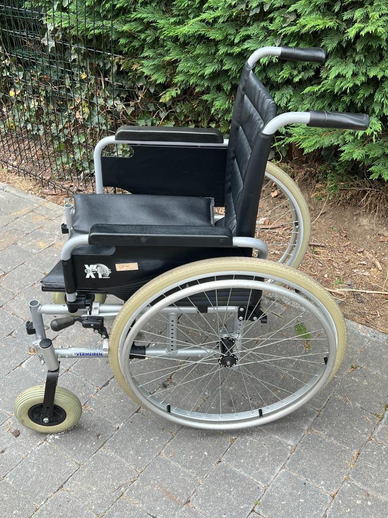 rolstoel Vermeiren Eclips 4, Diversen, Rolstoelen, Ophalen, Inklapbaar, Gebruikt