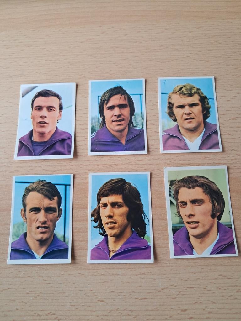 Voetbal prenten  Sporting Anderlecht 73-74, Ophalen of Verzenden