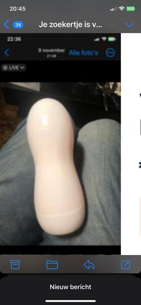 Vibrator voor mannen, Enlèvement, Comme neuf