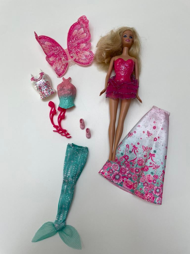 Barbie avec plein d'accessoires., Enlèvement ou Envoi, Utilisé, Barbie