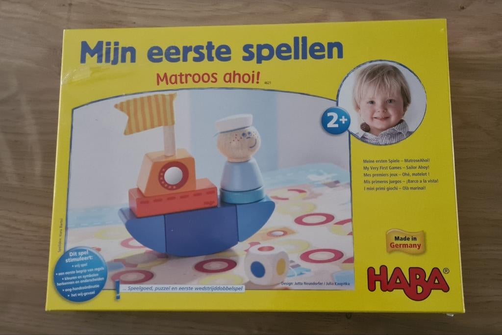 Haba Mijn eerste spellen Matroos ahoi! 2+ nieuw in plastiek, Kinderen en Baby's, Speelgoed | Educatief en Creatief, Ophalen of Verzenden