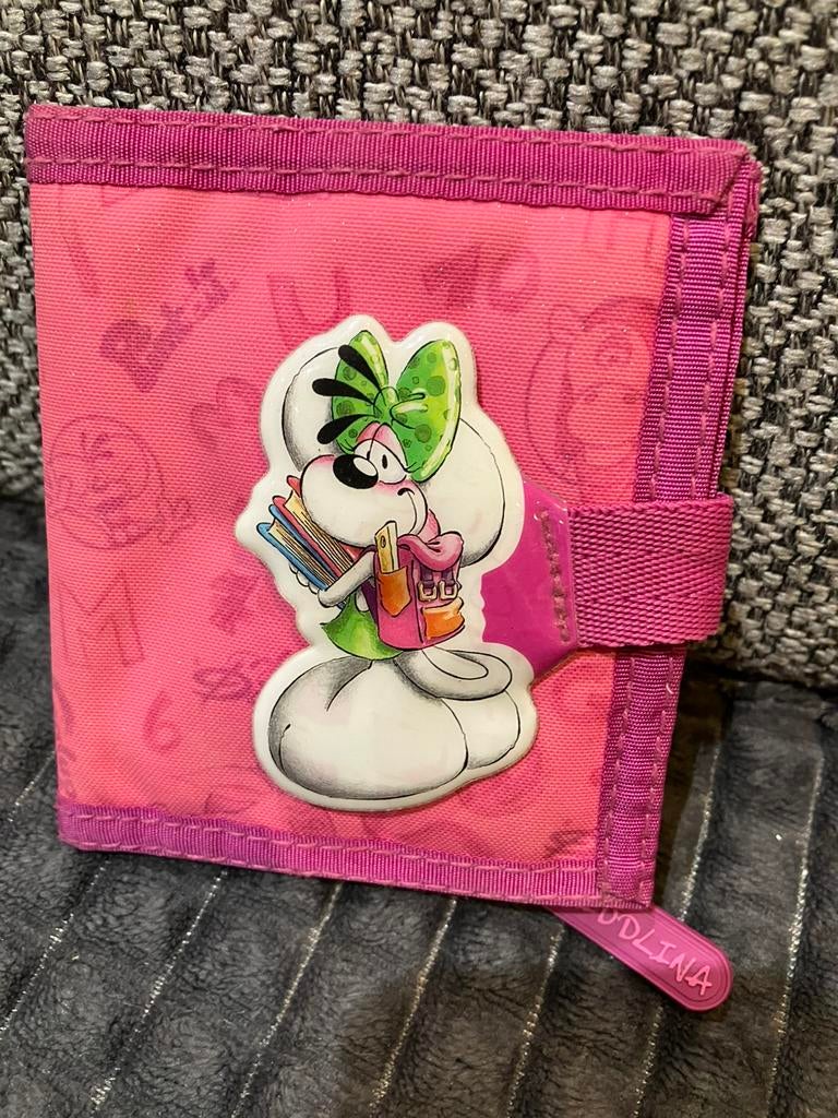 Portefeuille Diddl Diddlina avec sac à dos et livres, Enlèvement ou Envoi, Diddl