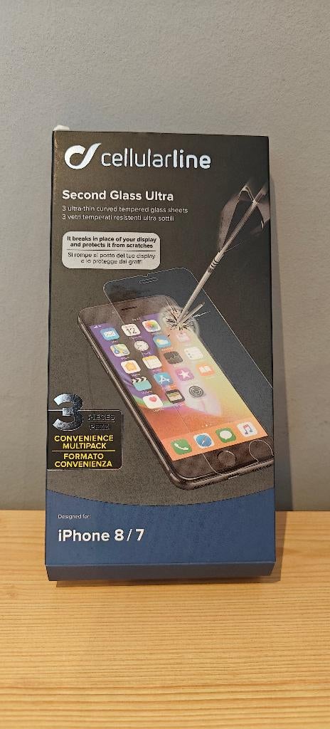 Protection écran iphone 7/8, Enlèvement, Comme neuf, IPhone 7