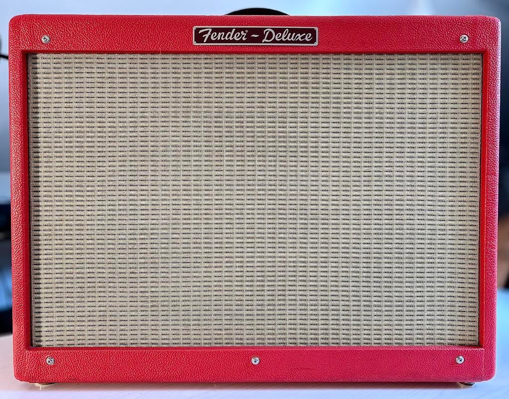 Fender hot rod deluxe texas red special edition., Muziek en Instrumenten, Ophalen, Gebruikt, Gitaar, Minder dan 50 watt