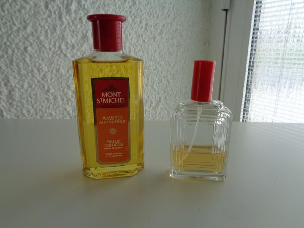 Eau de Cologne Mont St Michel ambrée - Le flacon de 250ml, Collections, Parfums, Neuf, Autres types, Enlèvement ou Envoi