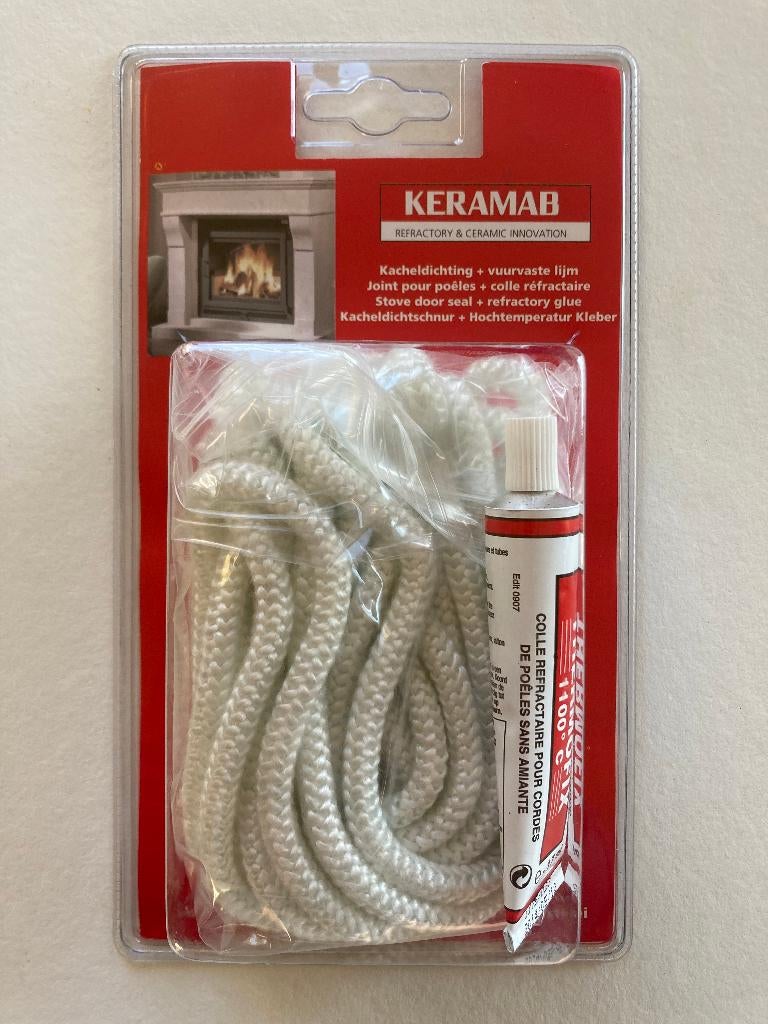 Keramab Kacheldichting + Vuurvaste lijm, Doe-het-zelf en Bouw, Ophalen, Nieuw, Kachel
