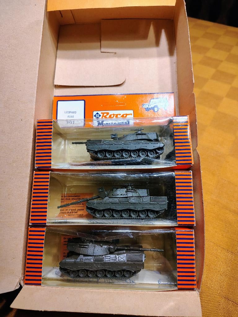 Roco Minitanks 391 Leopard 1A1A1, Gelijkstroom of Wisselstroom, Overige typen, Nieuw, Ophalen of Verzenden