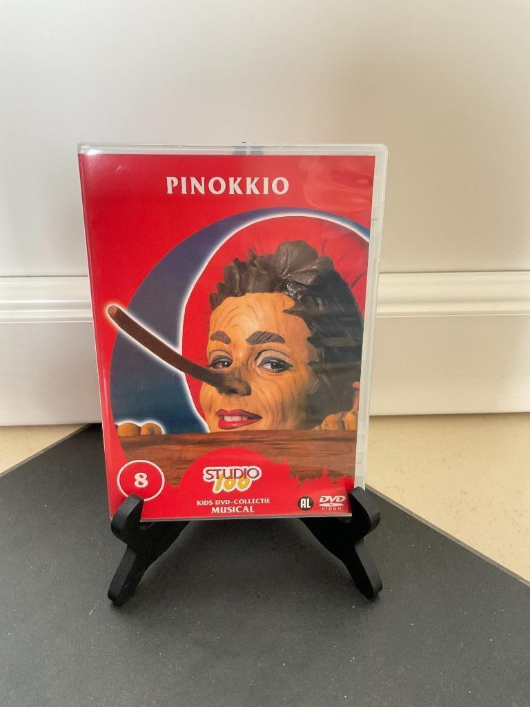 Studio 100 dvd Sprookjes Musical Pinokkio (versie 1), Ophalen of Verzenden, Zo goed als nieuw