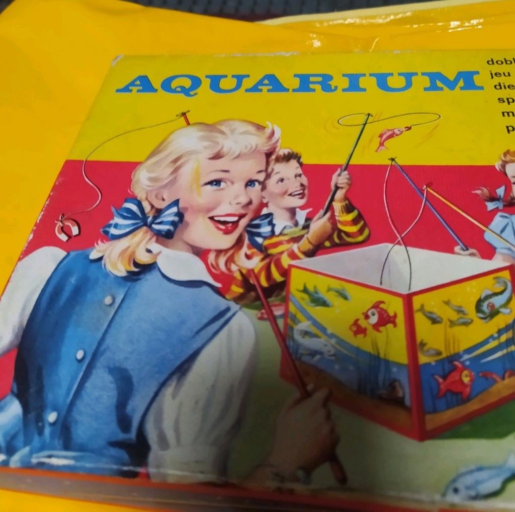 Vintage spel Aquarium, visspel van Jumbo, Ophalen of Verzenden, Zo goed als nieuw