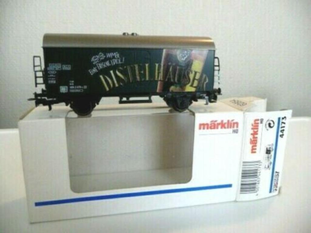 44173 MÄRKLIN – Wagon à bière "Distelhaus"/Wagon biere "Dist, Neuf, Enlèvement ou Envoi, Courant alternatif, Wagon