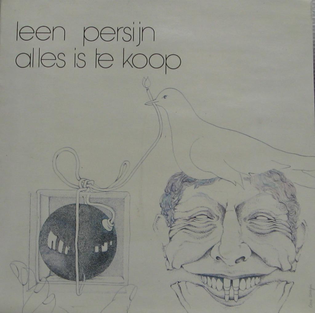 Lp Leen Persijn - Alles is te koop, Cd's en Dvd's, Ophalen of Verzenden, Zo goed als nieuw, 12 inch, Overige genres