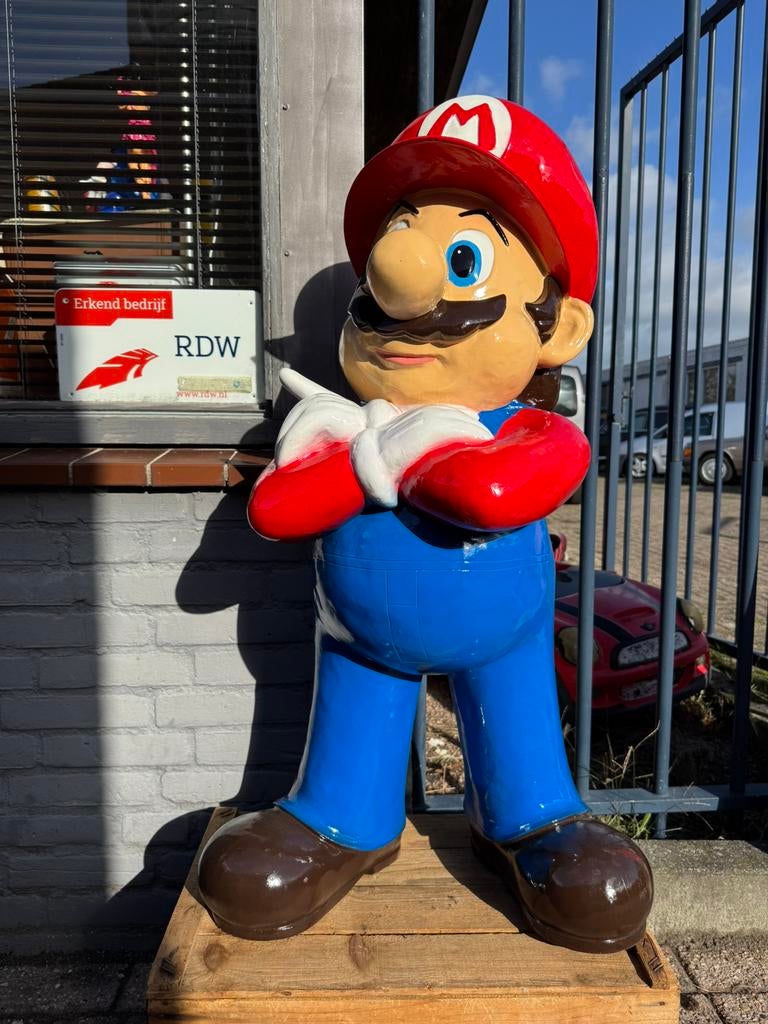 Grande statue de Mario Bross XL, Enlèvement, Comme neuf, Fantasy