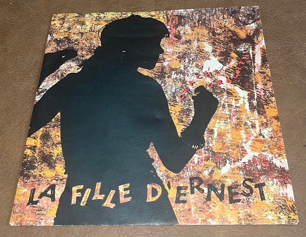 La Fille D’Ernest - Crache Crache - 7” vinyl single - BE per, Ophalen of Verzenden, Gebruikt, Single