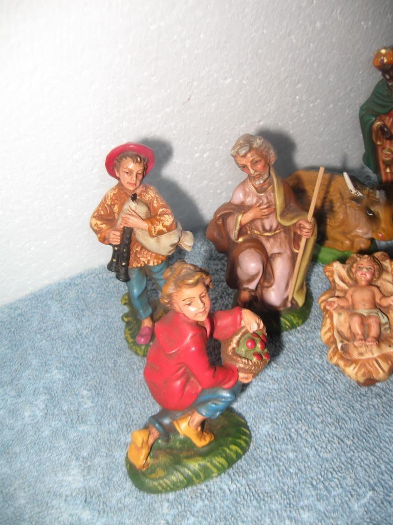 kerstfiguren voor stalletje bv, Ophalen of Verzenden, Gebruikt