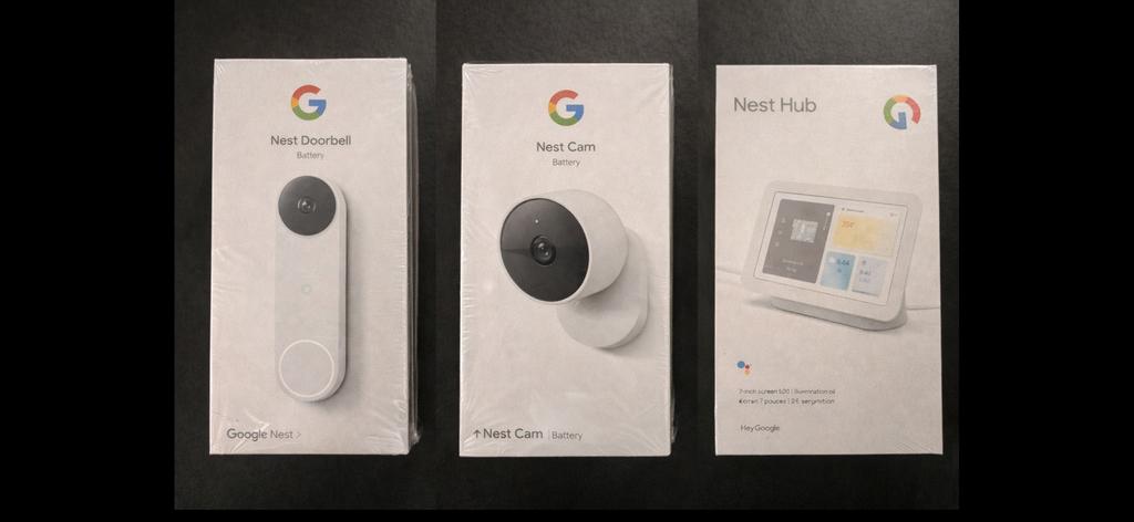 Pack Google Nest – NEUF & SCELLÉ – Smart Home complète, Enlèvement, Comme neuf, Sans fil