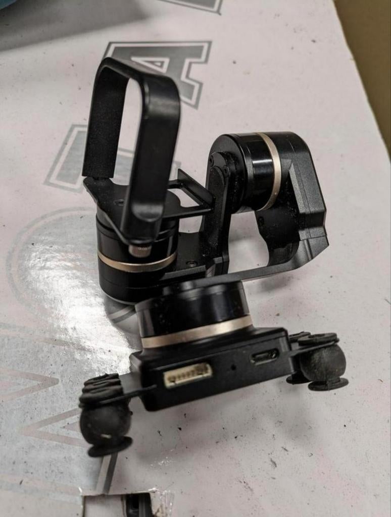 QUANUM FY MINI 3D PROS 3 AXIS GIMBAL met Mount voor gopro, Audio, Tv en Foto, Fotografie | Statieven en Balhoofden, Nieuw, Ophalen of Verzenden